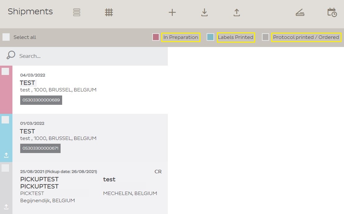 Shipment Creation DPD NL